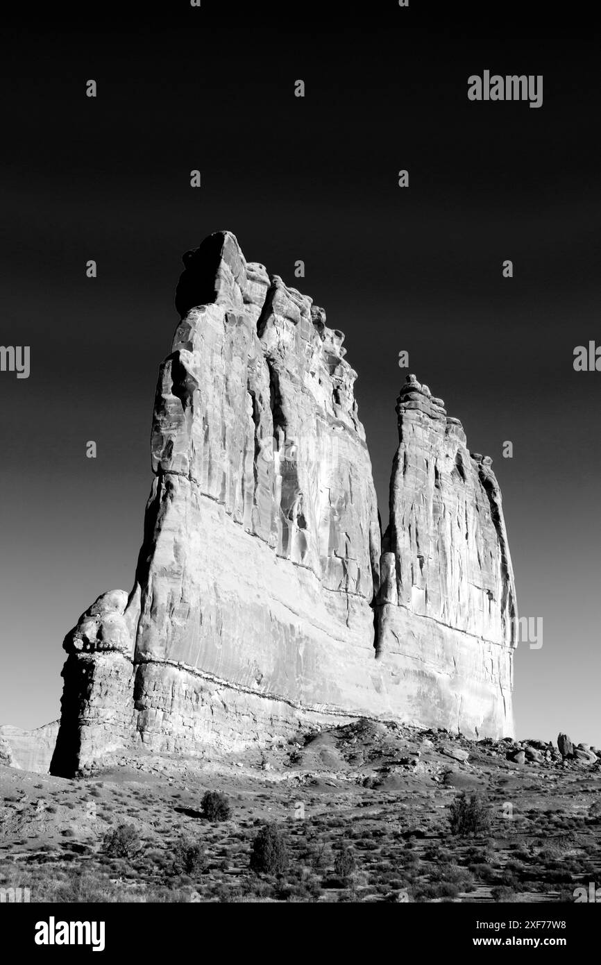 Utah, parc national des Arches. L'organe Banque D'Images