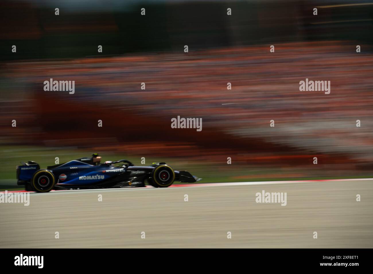 Spielberg/Autriche - 28 JUIN 2024, #2 Logan Sargeant (USA, Williams), essais libres au Red Bull Ring avant les qualifications pour la formule 1 Autriche 2024 Banque D'Images