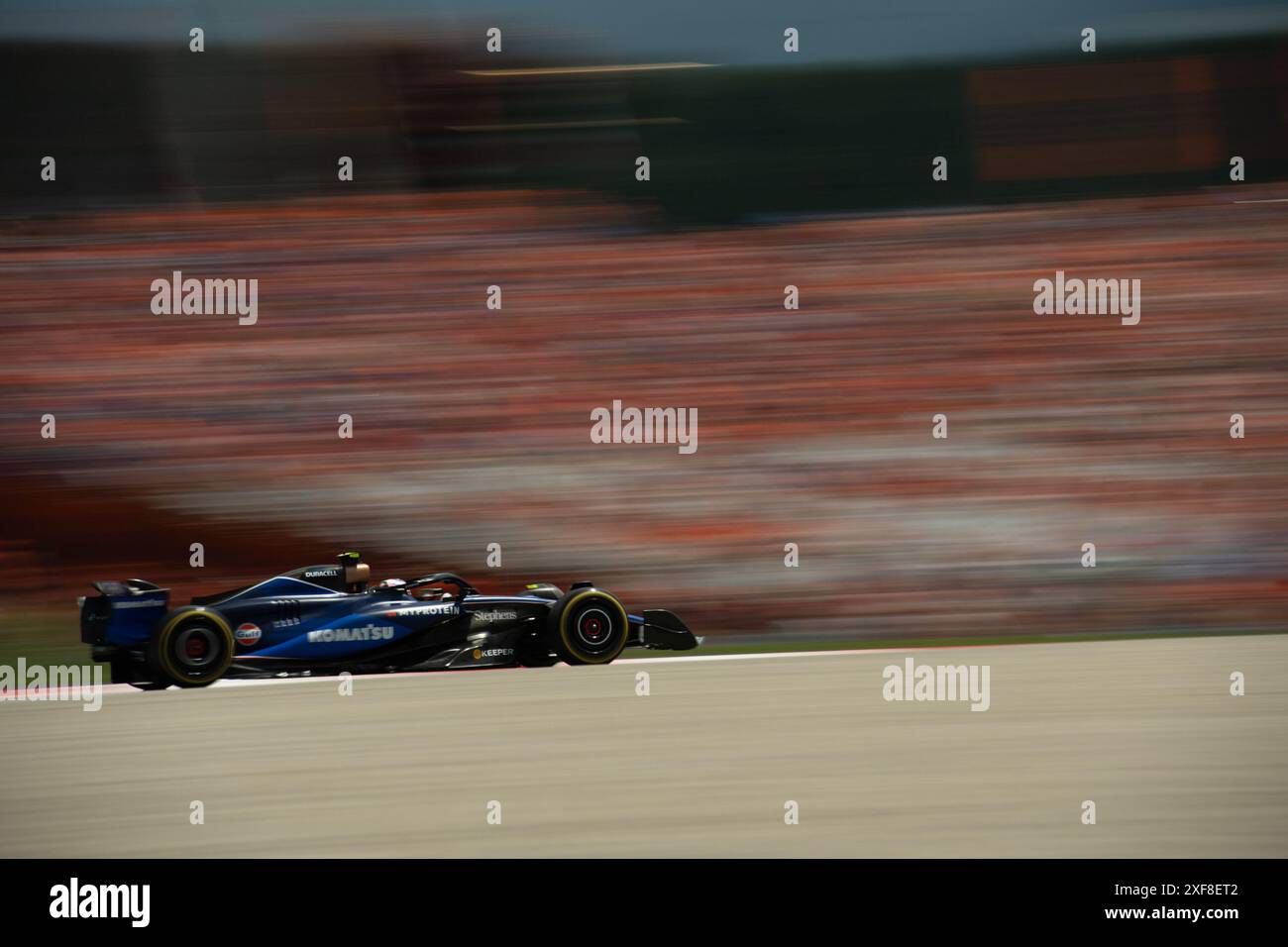 Spielberg/Autriche - 28 JUIN 2024, #2 Logan Sargeant (USA, Williams), essais libres au Red Bull Ring avant les qualifications pour la formule 1 Autriche 2024 Banque D'Images