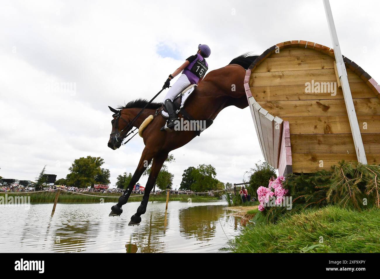 Emily King sur Valmy Biats Banque D'Images