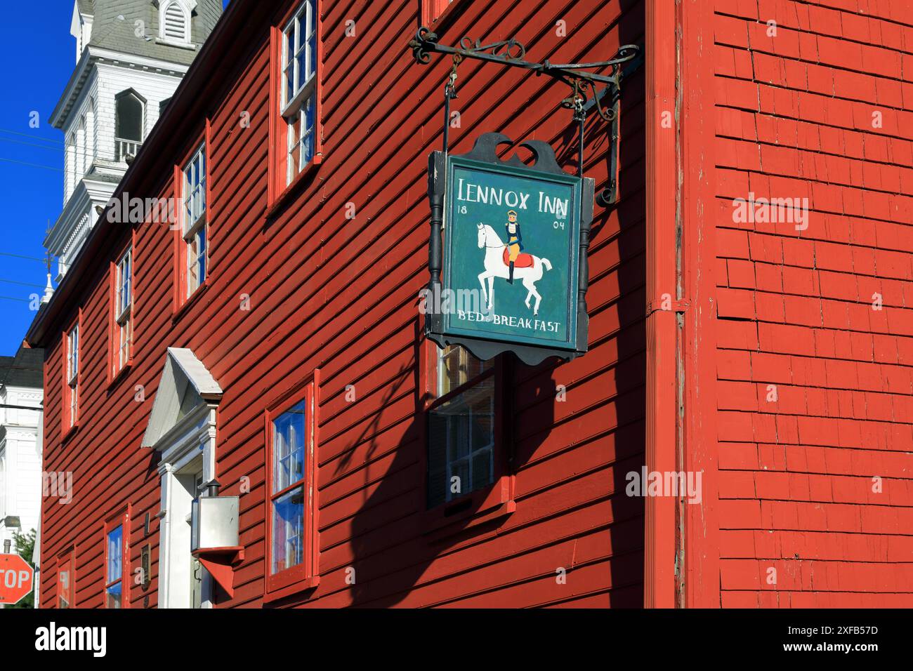 Géographie / voyage, Canada, Nouvelle-Écosse, Lunenburg, Lennox Inn, FONDÉE EN 1804, ADDITIONAL-RIGHTS-CLEARANCE-INFO-NOT-AVAILABLE Banque D'Images