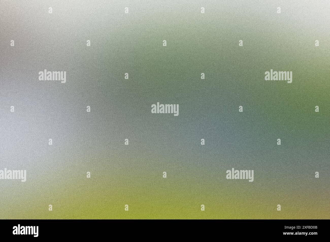 Fond dégradé abstrait qui passe du vert au gris avec texture de grain Banque D'Images
