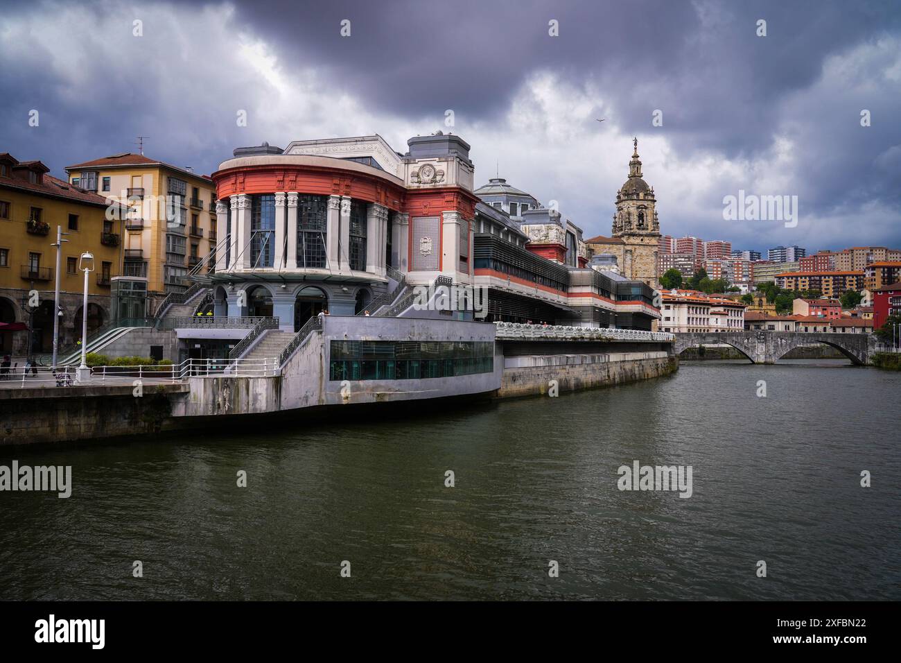 Ribera Food Market. Bilbao. Espagne. Banque D'Images