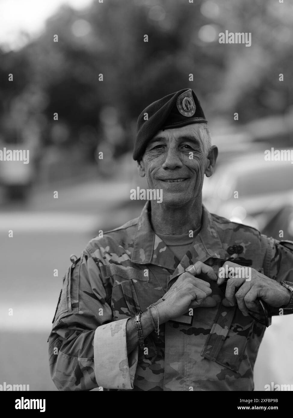 Portrait de l'étranger, pris à Lviv, Ukraine. Banque D'Images