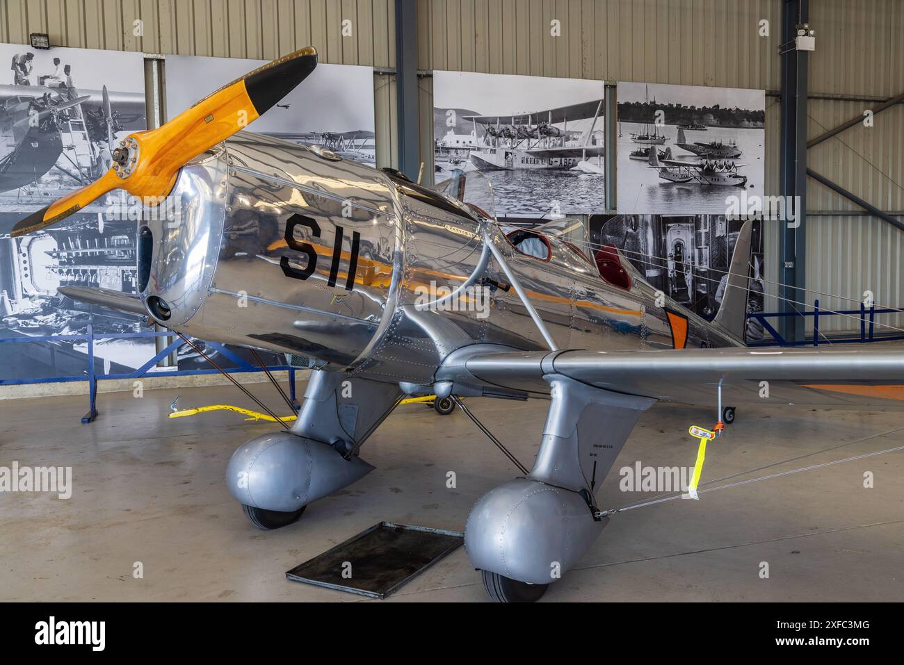 Ryan STM-S2, construit en 1940, exposé au Shuttleworth Festival of Flight, juin 2024 Banque D'Images