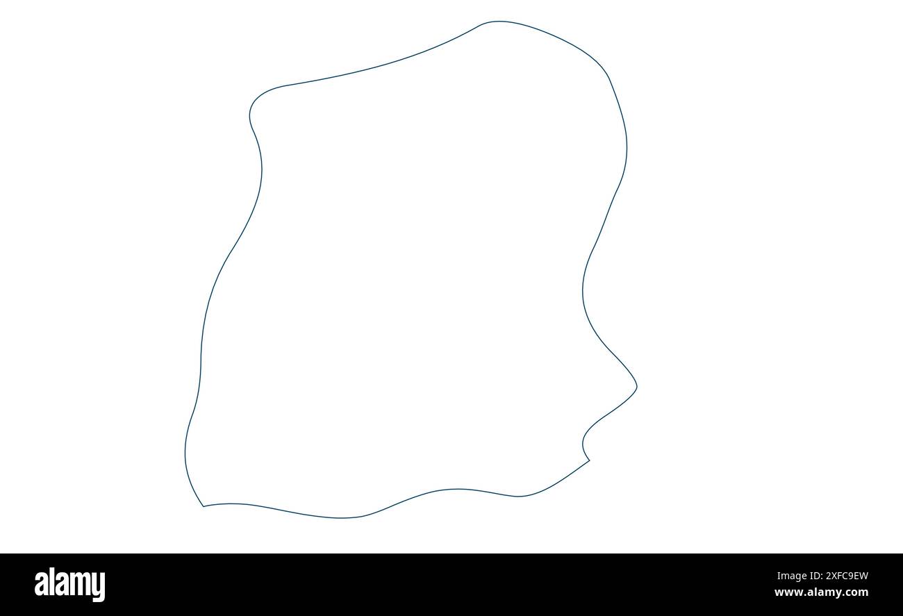 Sikkim Map outline1, État de l'Inde, République de l'Inde, gouvernement, carte politique, carte moderne, drapeau indien, illustration vectorielle Illustration de Vecteur