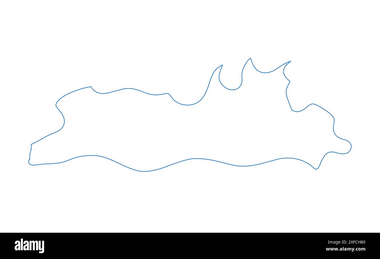 Meghalaya Map outline1, État de l'Inde, République de l'Inde, gouvernement, carte politique, carte moderne, drapeau indien, illustration vectorielle Illustration de Vecteur