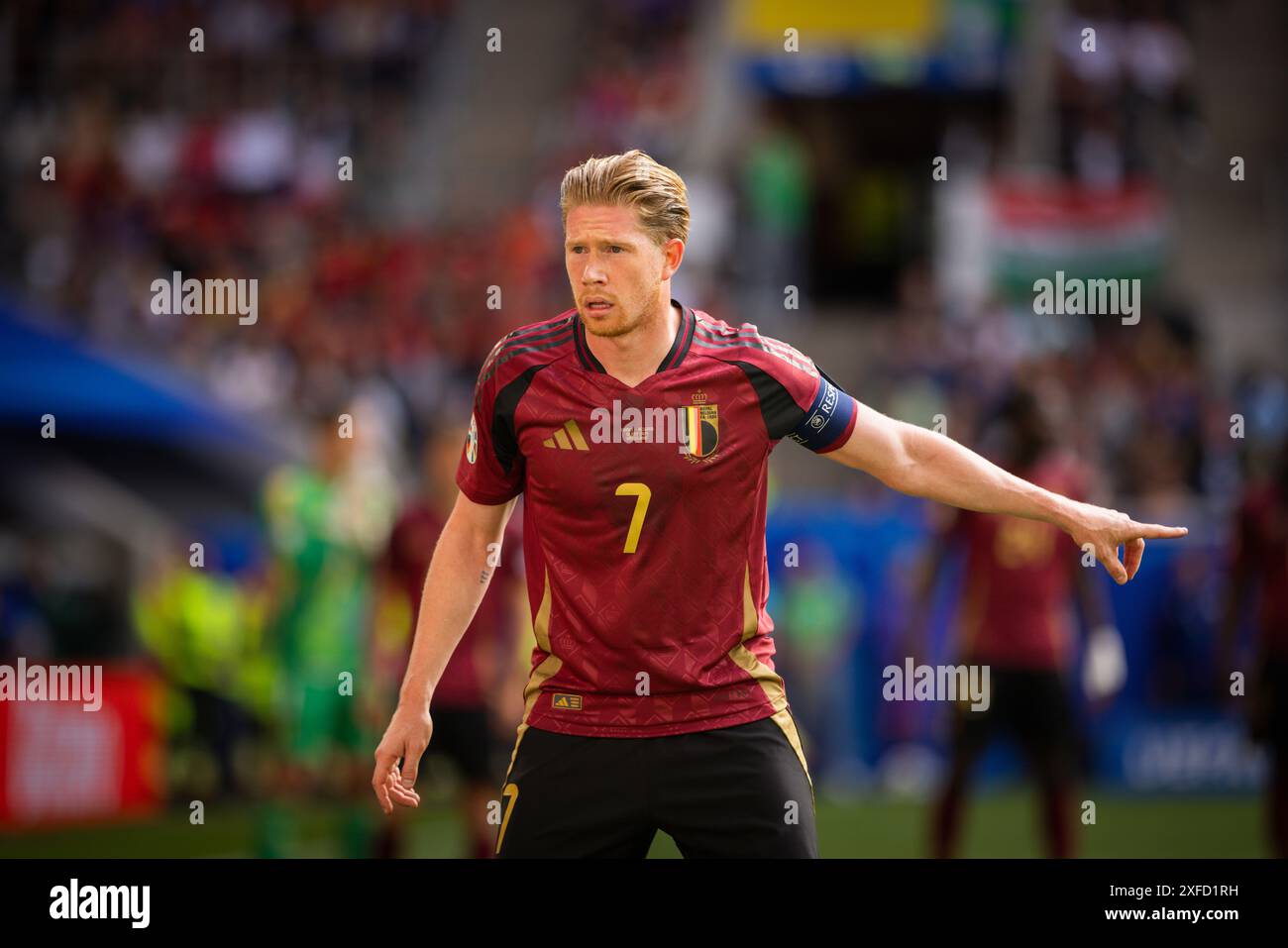 Dusseldorf, Allemagne. 01 juillet 2024. Kevin de Bruyne (bel) France - Belgique Frankreich - Belgien 01.07.2024 Copyright (nur für journalistische Zwecke) par : Moritz Müller, Wilhelm-Raabe-Str.18, 40470 Düsseldorf. Tél. 0211-13954918. MB. : 0176-81034275, Honorar zzgl. 7 % UmSt. + Belegexemplar ; Commerzbank, Konto : 3813045, BLZ : 30040000 ; IBAN : DE49 3004 0000 0381 3045 00 ; Finanzamt Düsseldorf-Nord, Steuernummer : 105/5193/1677 Banque D'Images