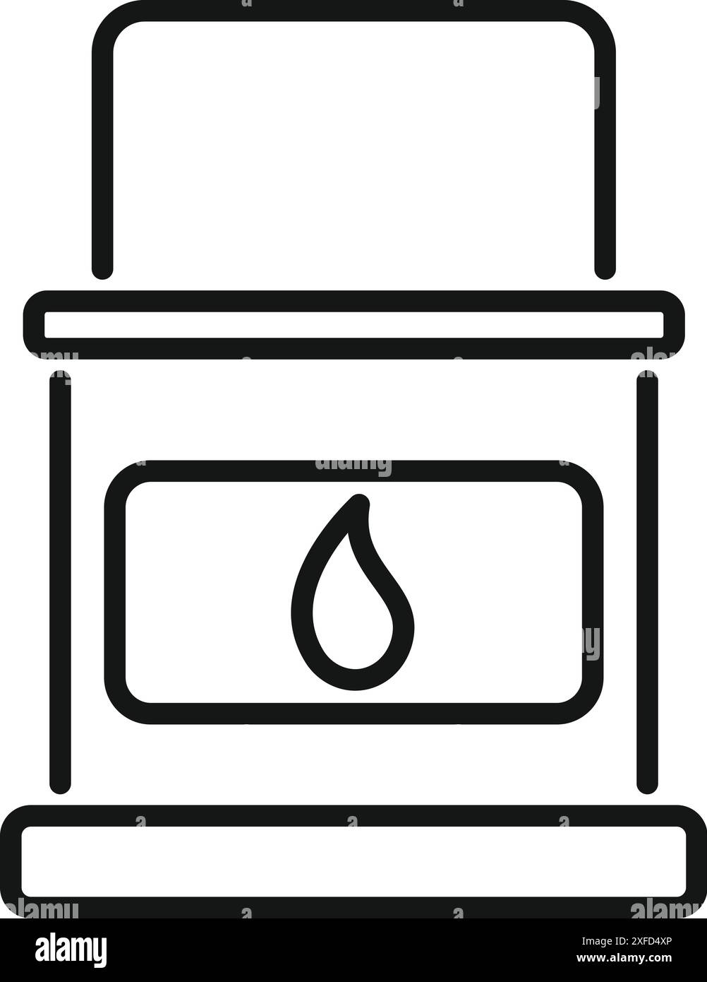 Poêle à biocarburant brûle du biocarburant, donnant chaleur et confort à une maison Illustration de Vecteur Poêle à biocarburant brûle du biocarburant, donnant chaleur et confort à une maison Illustration de Vecteur
