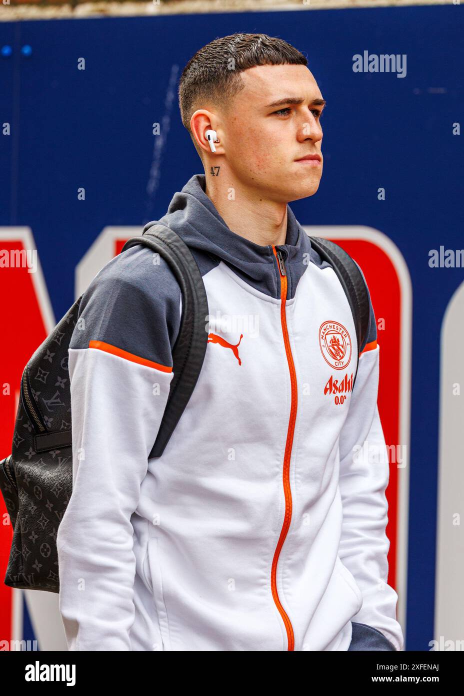 Manchester City au Crystal Palace le 6 avril 2024 Banque D'Images