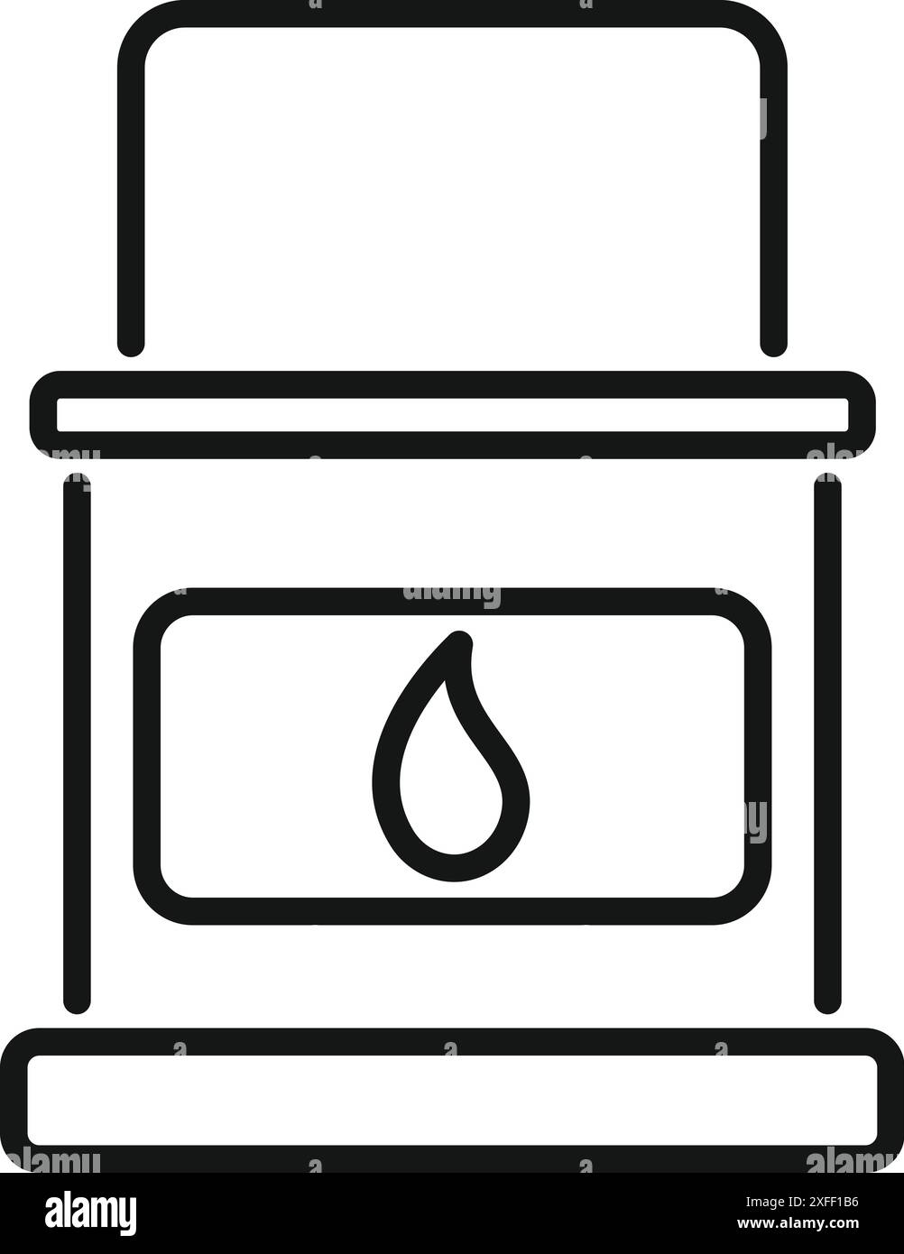 Poêle à biocarburant brûle du biocarburant, donnant chaleur et confort à une maison Illustration de Vecteur Poêle à biocarburant brûle du biocarburant, donnant chaleur et confort à une maison Illustration de Vecteur