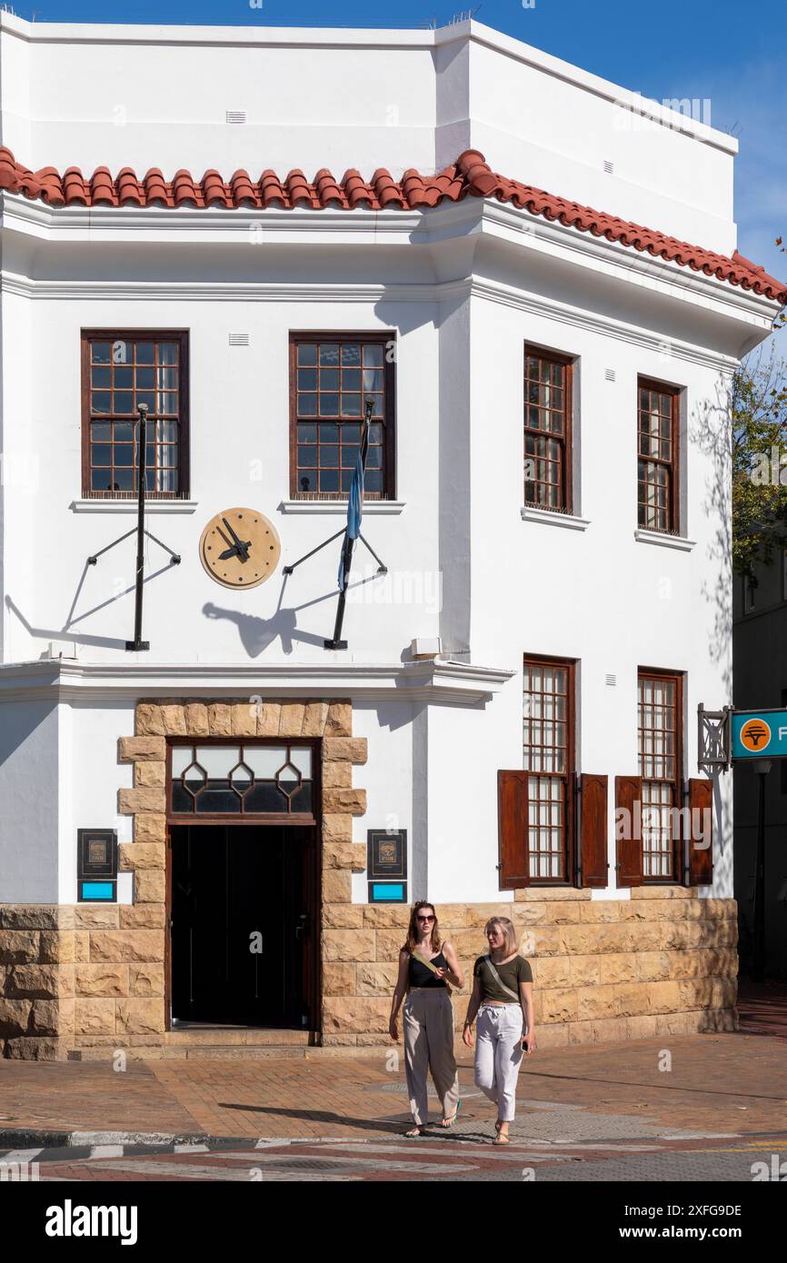 Georgian Revival Building, Stellenbosch, Western Cape Province, Afrique du Sud, Afrique Banque D'Images