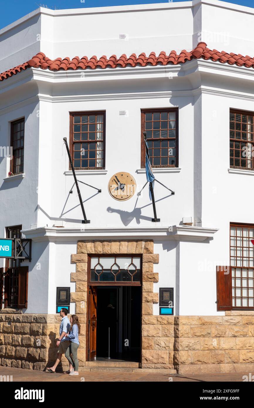 Georgian Revival Building, Stellenbosch, Western Cape Province, Afrique du Sud, Afrique Banque D'Images