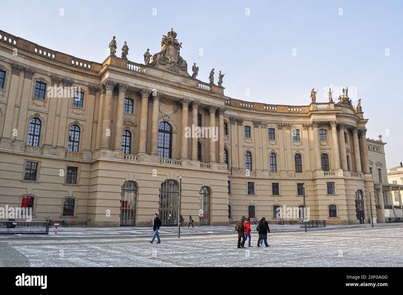 Berlin, Allemagne. L'ancienne Alte Bibliothek (Bibliothèque royale), aujourd'hui siège de la Faculté de droit de l'Université Humboldt, une institution de recherche publique Banque D'Images