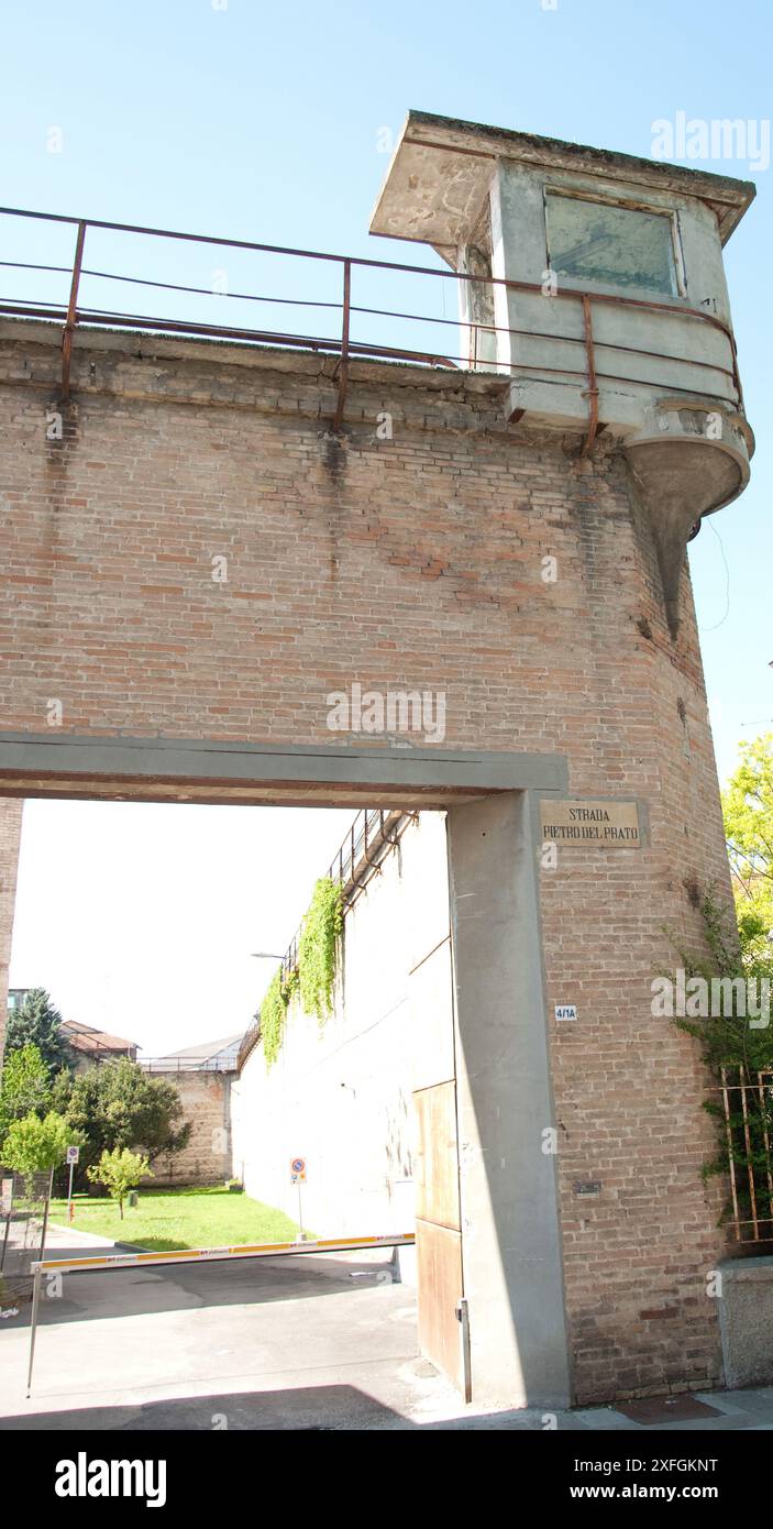 Tour de guet, ex-prison, Parme, Emiglia Romagna, Italie Banque D'Images