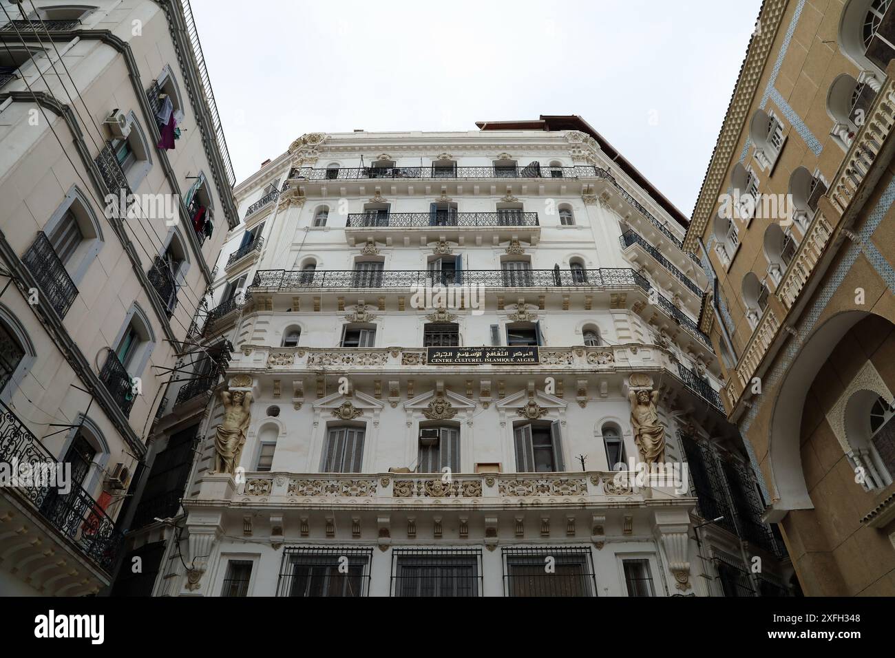 Architecture patrimoniale à Alger Banque D'Images