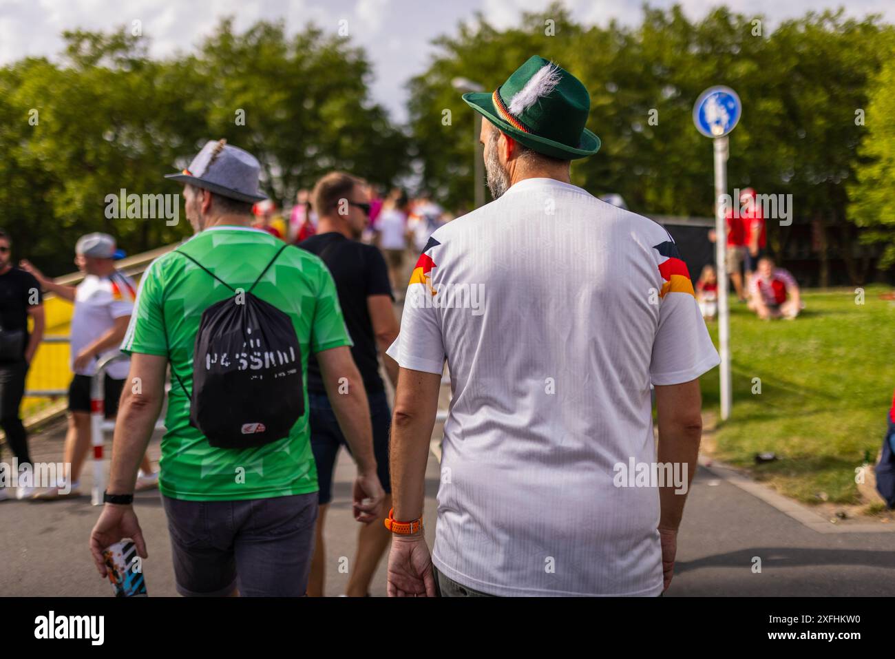 Dortmund, Allemagne. 29 juin 2024. Fans allemands Allemagne - Danemark Deutschland - Dänemark 29.06.2024 Copyright (nur für journalistische Zwecke) by : Banque D'Images