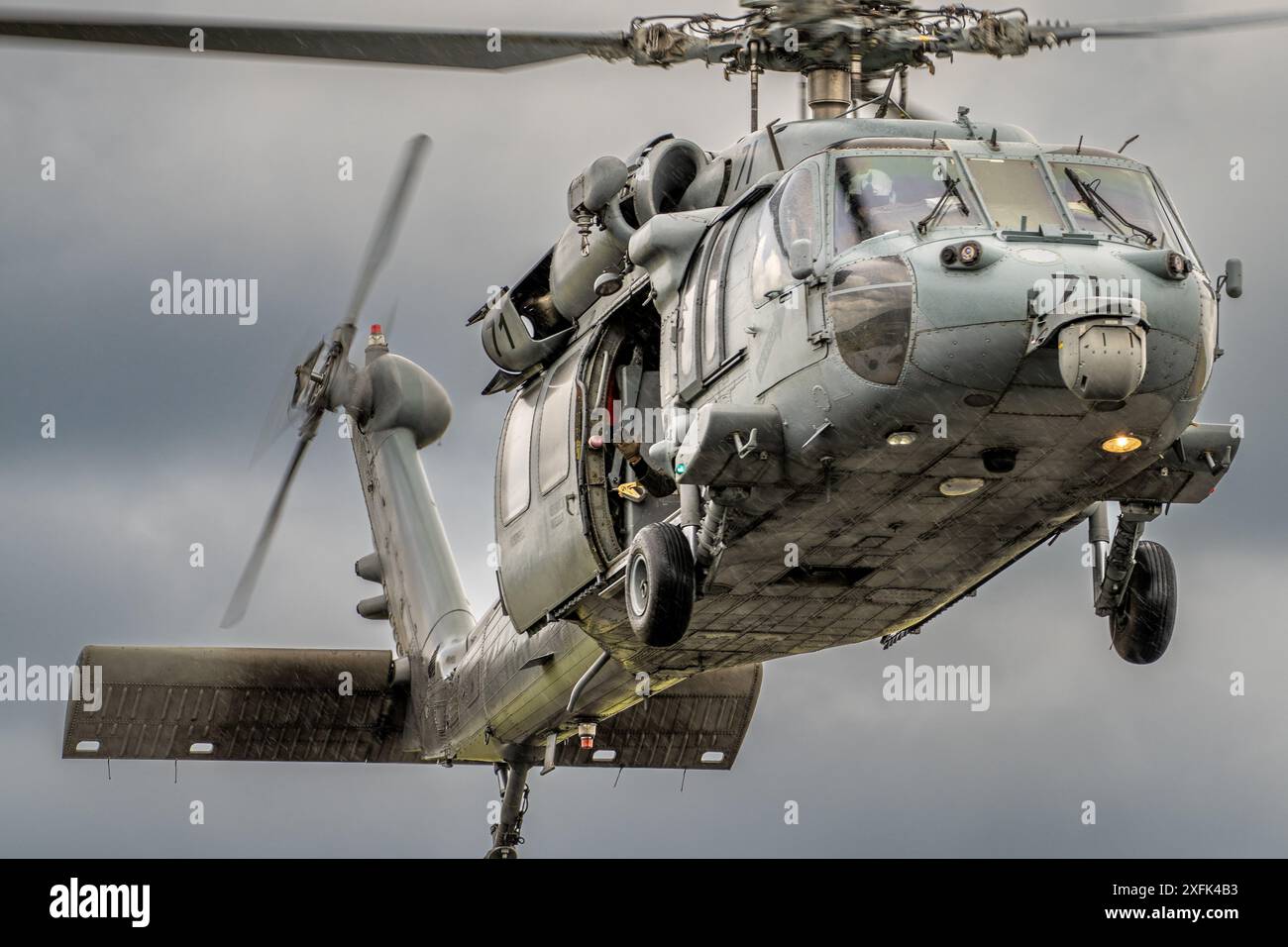 Hélicoptère US Navy Seahawk Banque D'Images