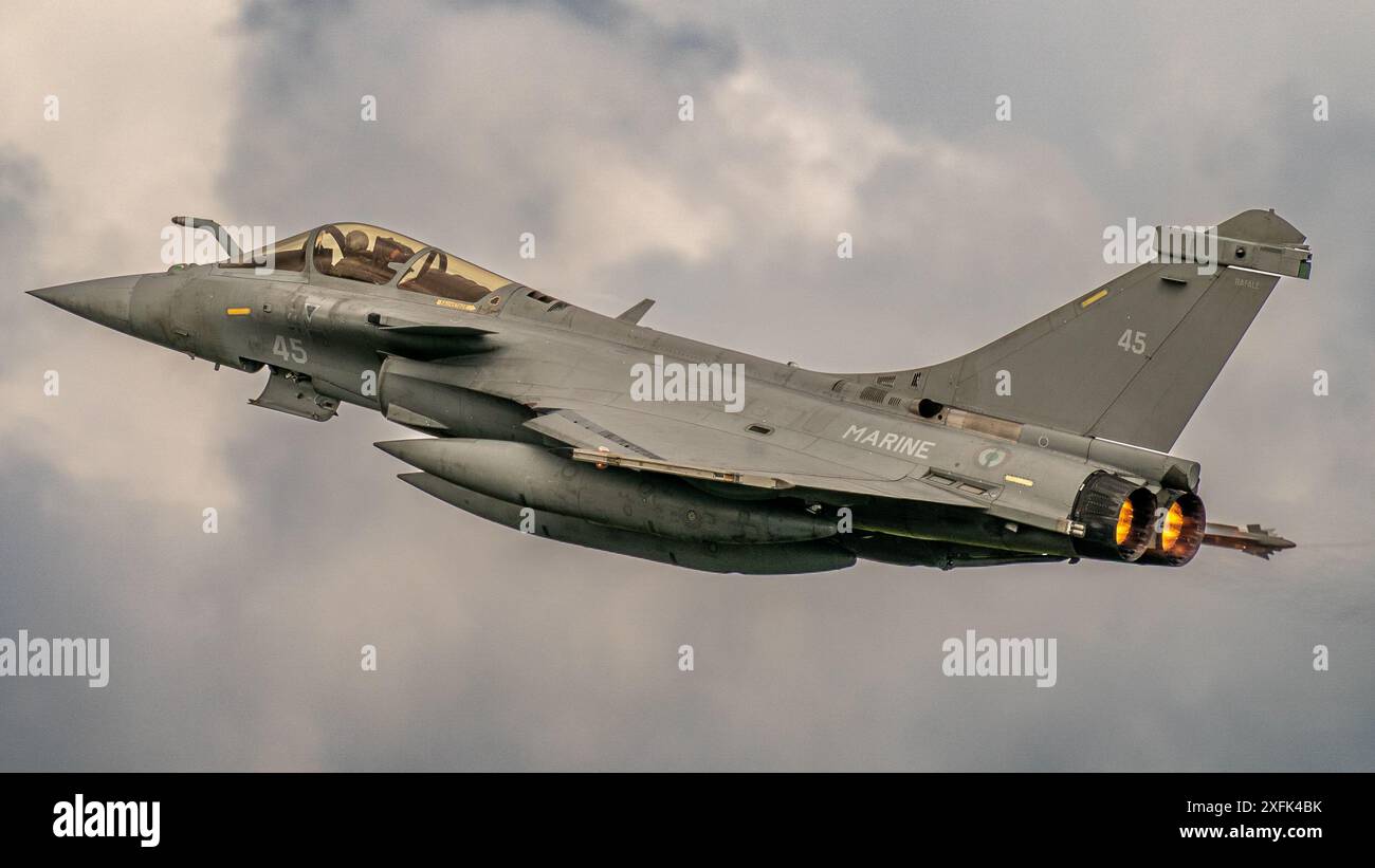 Rafale C, armée de l'air française Banque D'Images
