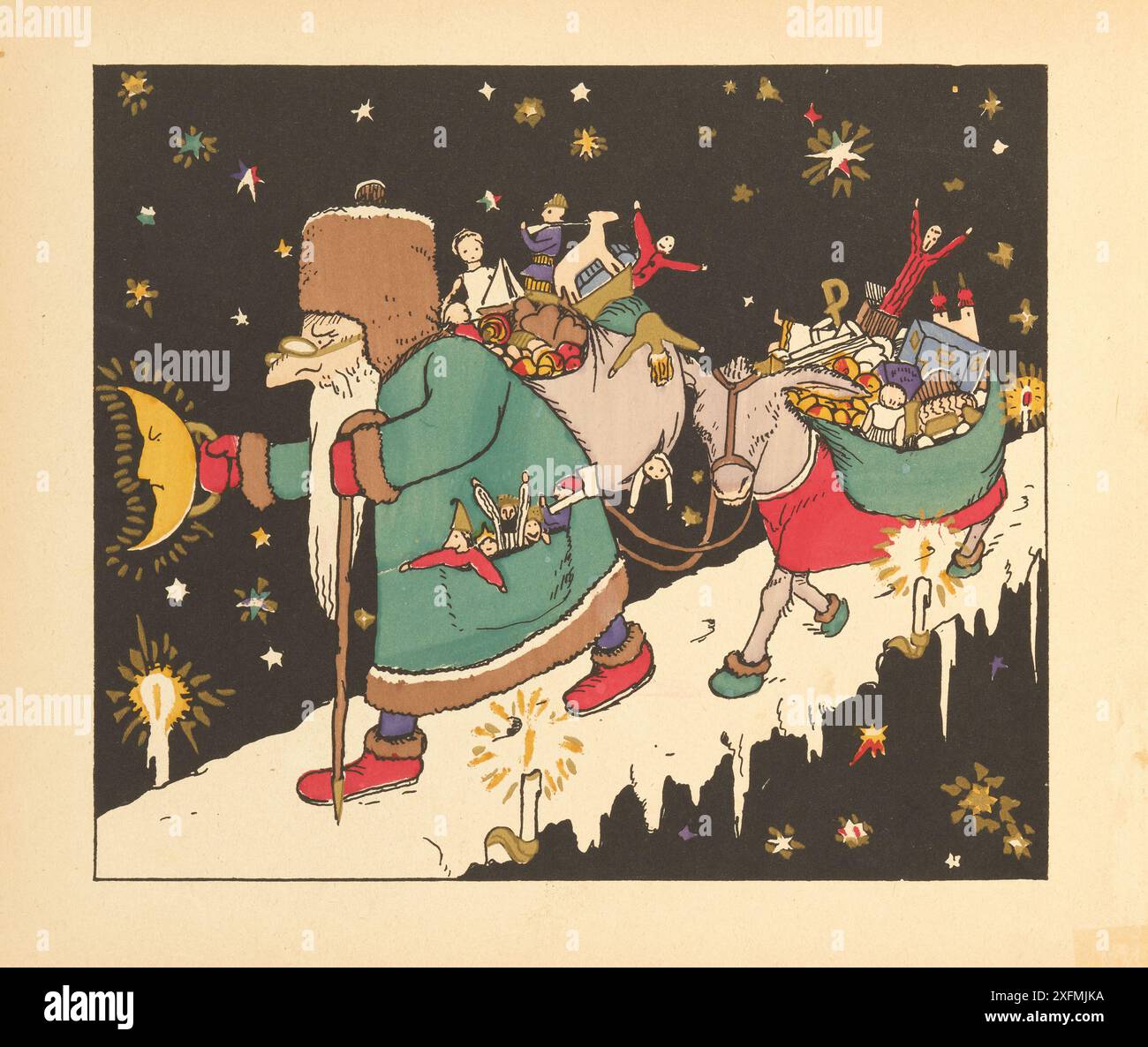 Illustration für 'Rumpumpel' de Paula Dehmel. Musée : COLLECTION PRIVÉE. Auteur : KARL HOFER. Banque D'Images