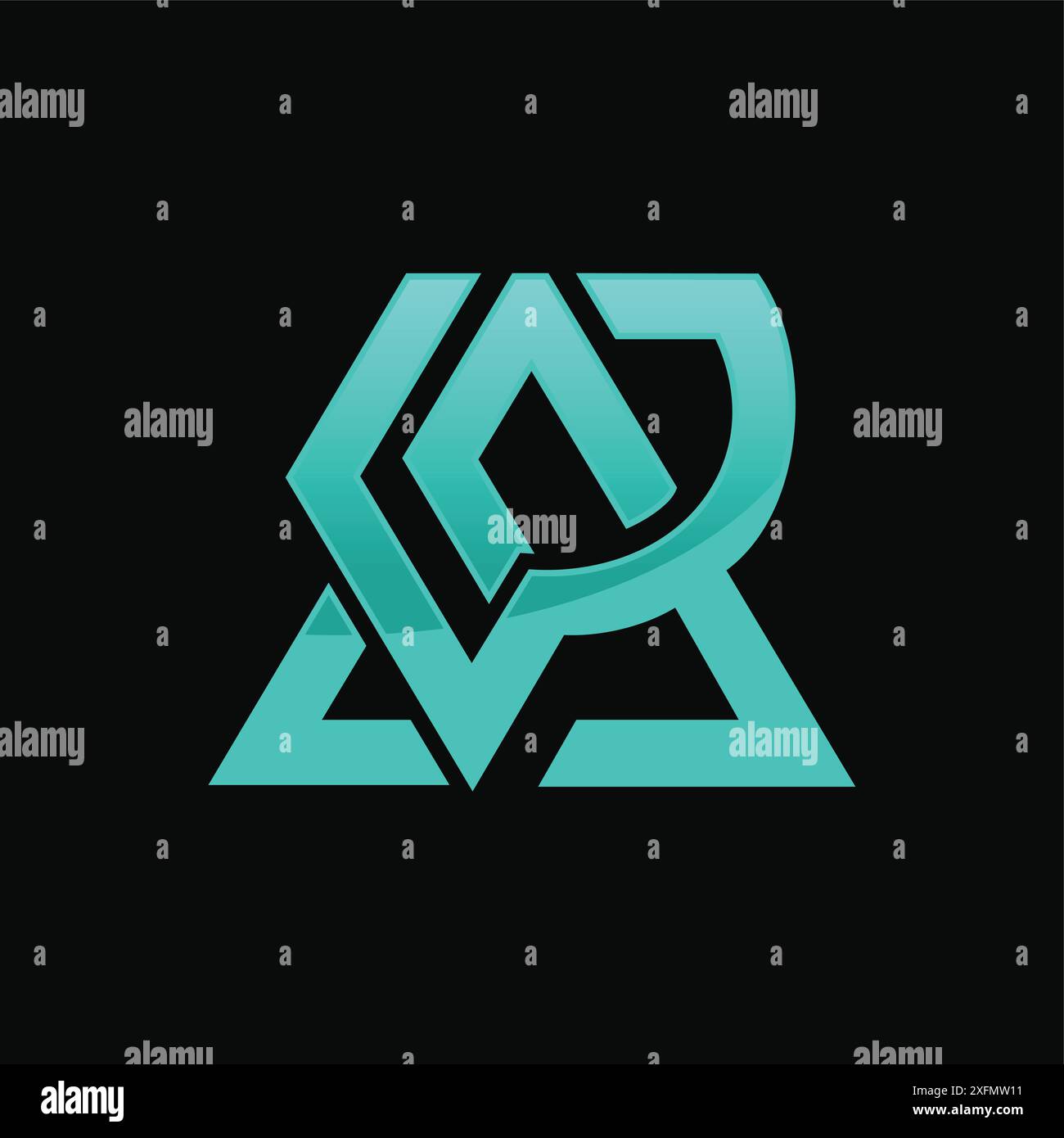 Logo ASP Triangle Letter avec forme de triangle. Monogramme ASP triangle logo design Illustration de Vecteur