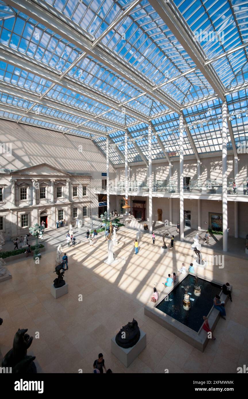 United States, New York, Manhattan, East Side, Metropolitan Museum of Art Banque D'Images