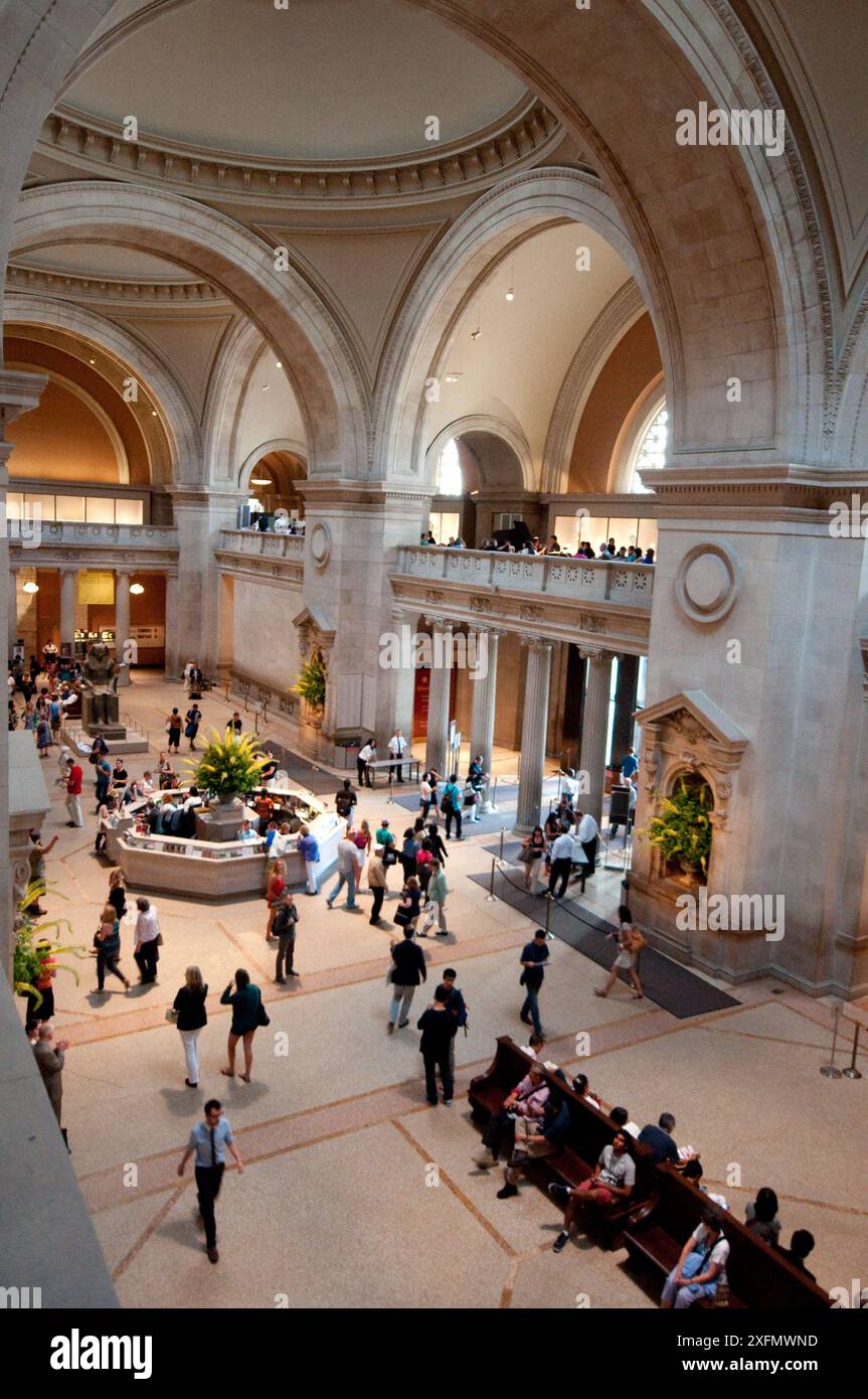 United States, New York, Manhattan, East Side, Metropolitan Museum of Art Banque D'Images