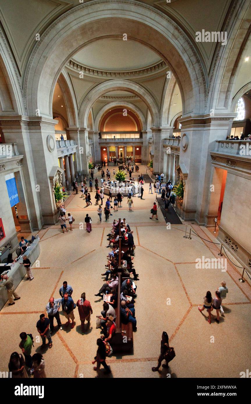 United States, New York, Manhattan, East Side, Metropolitan Museum of Art Banque D'Images