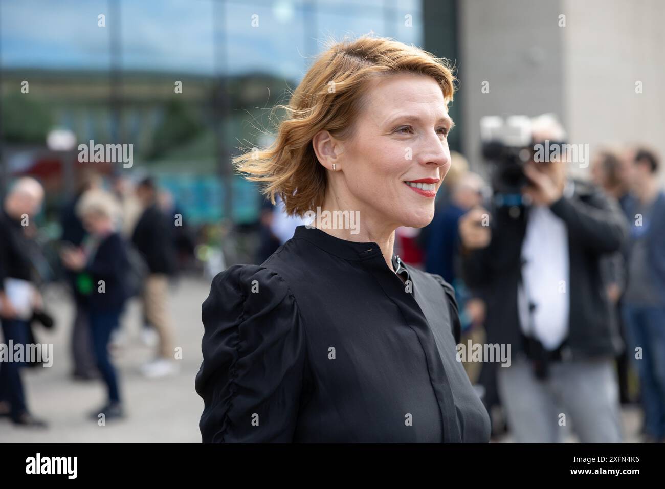 Munich, Allemagne. 04 juillet 2024. Franziska Weisz BEI der Premiere von Führer und Verführer im Rahmen des Filmfest München am 4.7.2024 in München. -- Franziska Weisz à la première de Fuehrer und Verfuehrer lors du Festival du film de Munich le 4 juillet 2024 à Munich, Allemagne. (Photo de Alexander Pohl/Sipa USA) crédit : Sipa USA/Alamy Live News Banque D'Images