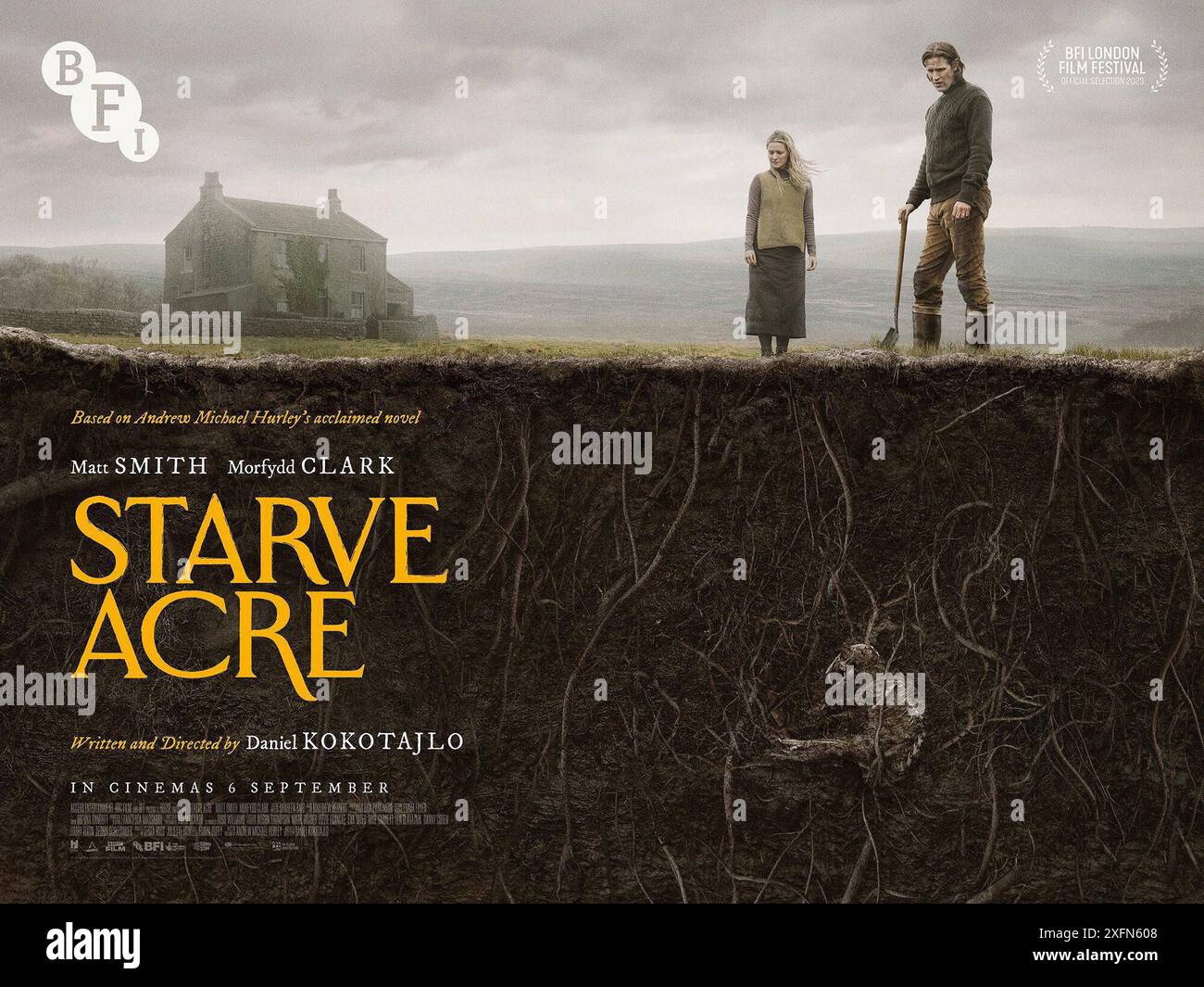 Affiche de Starve Acre Banque D'Images
