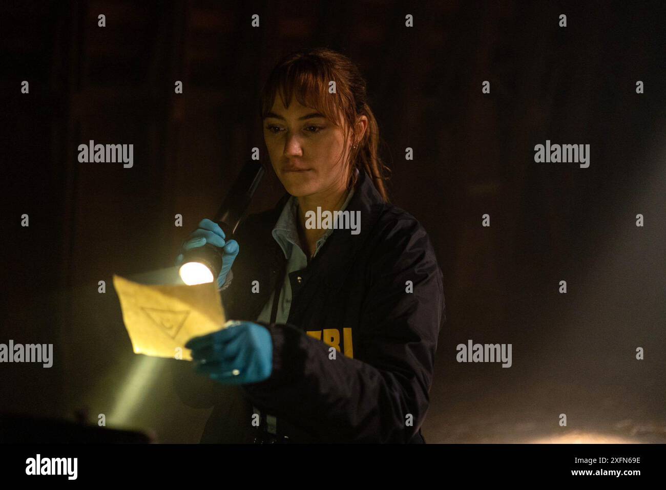 Longlegs Maika Monroe Banque D'Images