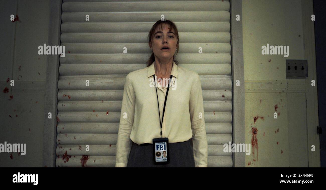 Longlegs Maika Monroe Banque D'Images