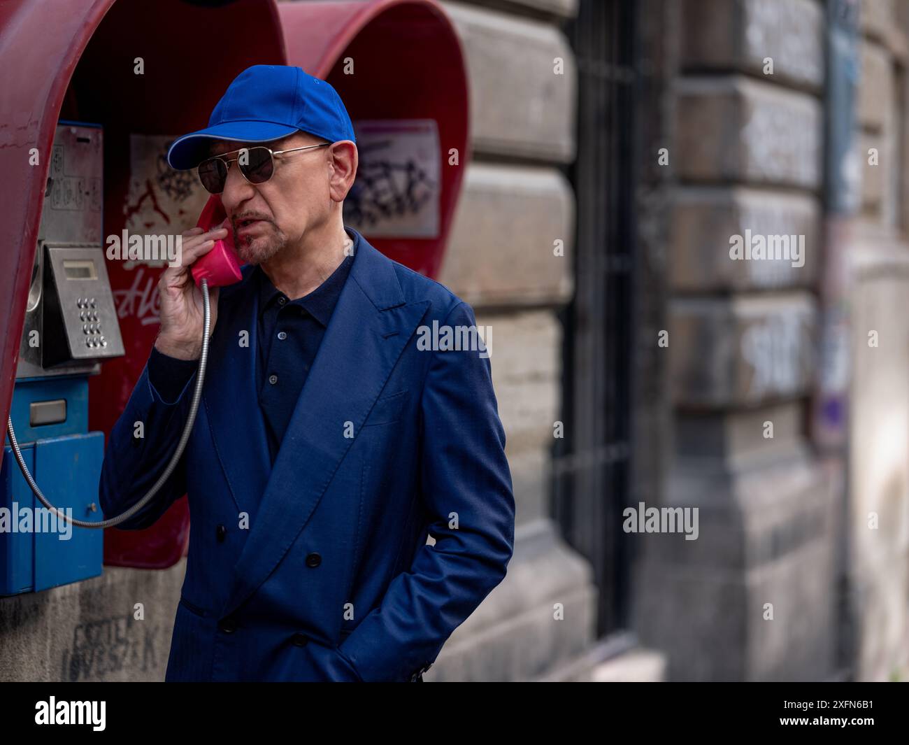 Le jeu du tueur 2024 Ben Kingsley Banque D'Images