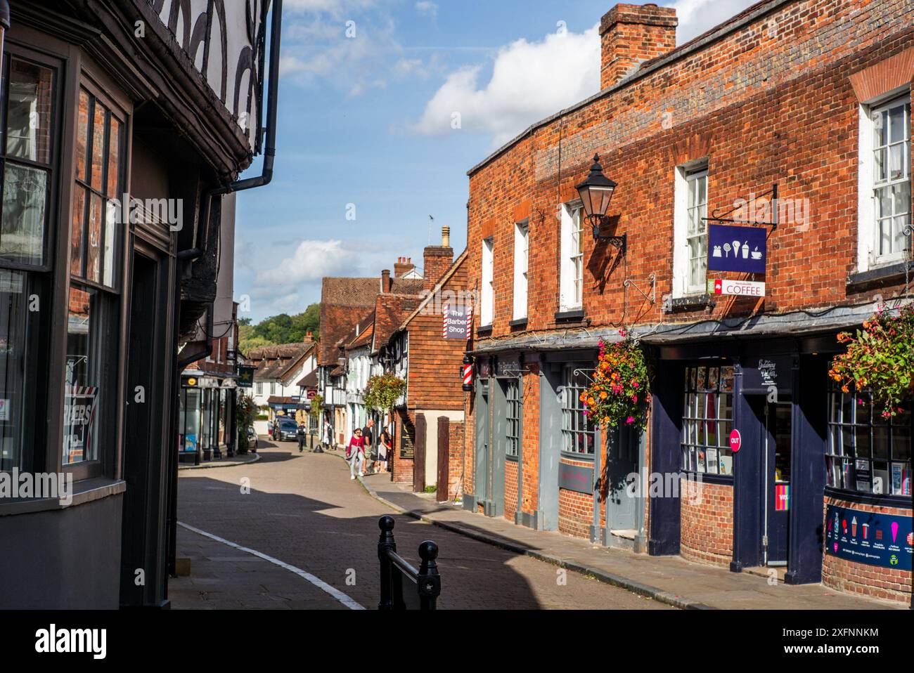 Godalming Town, Surrey, Angleterre. Ville dans les Surrey Hills où vit le député conservateur Jeremy Hunt. Banque D'Images