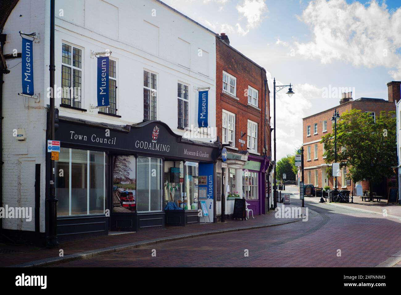 Godalming Town, Surrey, Angleterre. Ville dans les Surrey Hills où vit le député conservateur Jeremy Hunt. Banque D'Images