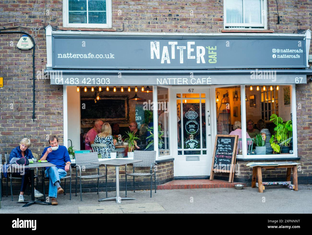 Godalming Town, Surrey, Angleterre. Ville dans les Surrey Hills où vit le député conservateur Jeremy Hunt. Banque D'Images