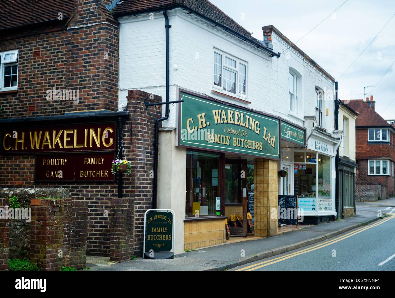 Godalming Town, Surrey, Angleterre. Ville dans les Surrey Hills où vit le député conservateur Jeremy Hunt. Banque D'Images