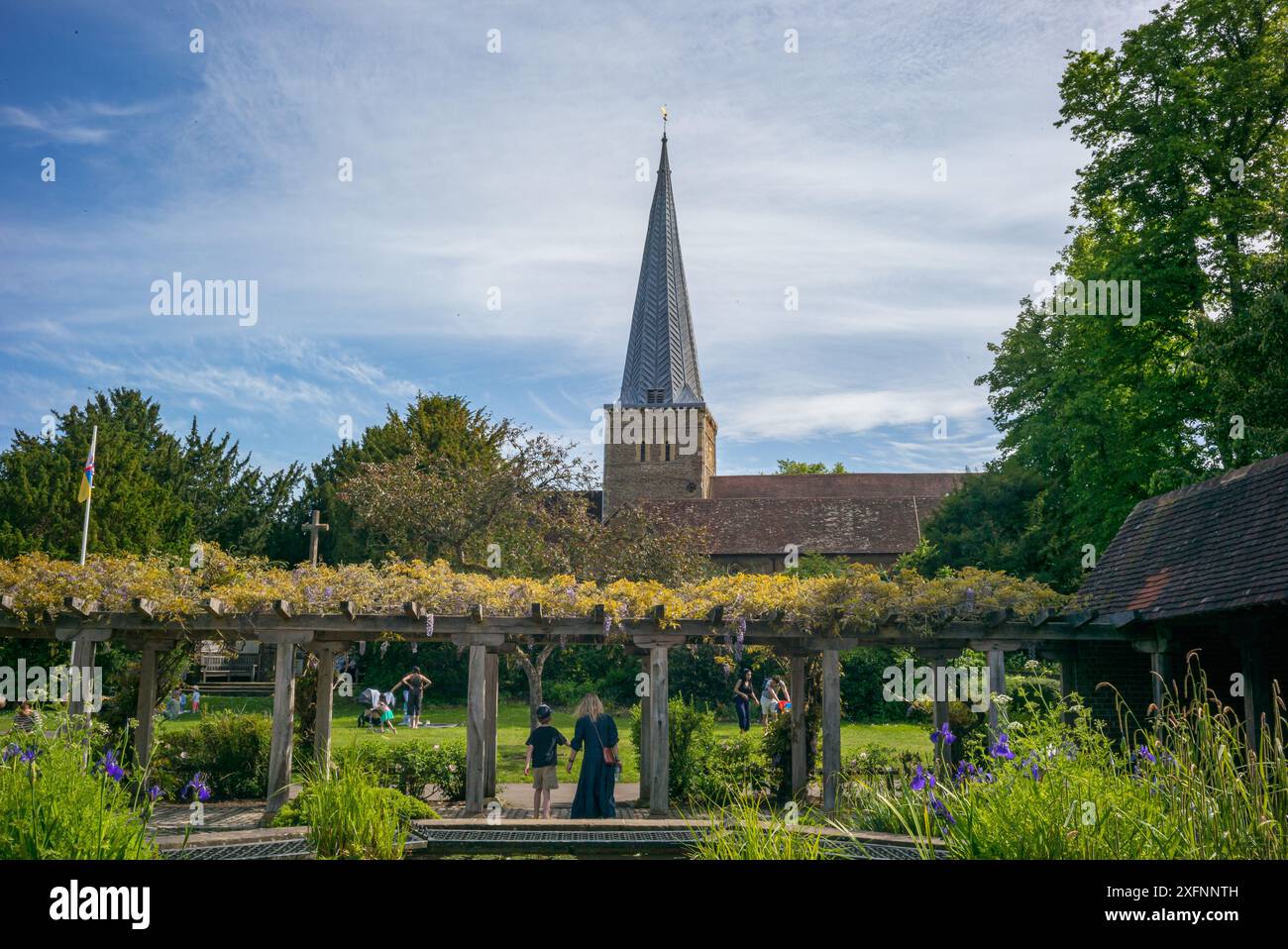 Godalming Town, Surrey, Angleterre. Ville dans les Surrey Hills où vit le député conservateur Jeremy Hunt. Banque D'Images