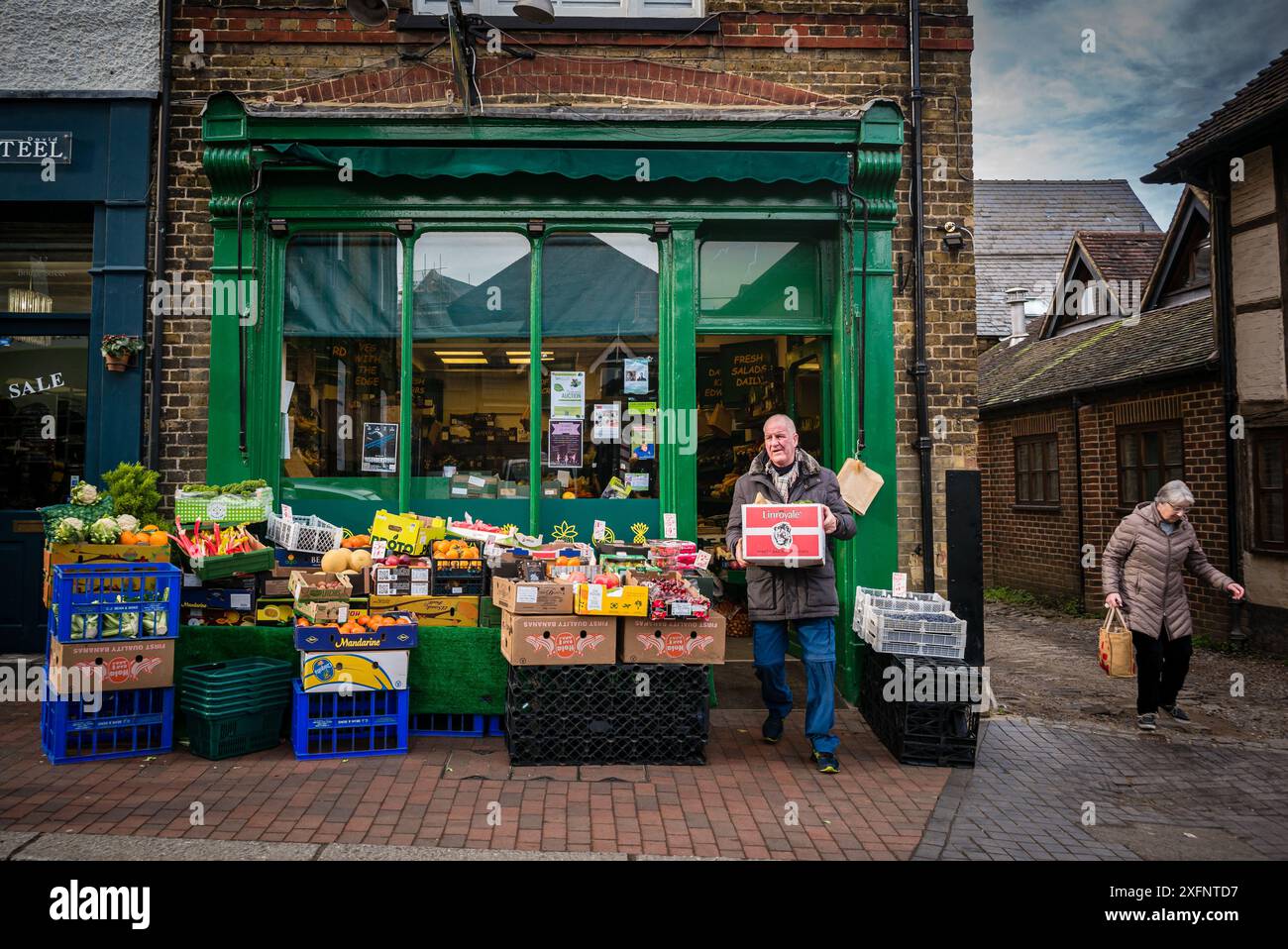 Godalming Town, Surrey, Angleterre. Ville dans les Surrey Hills où vit le député conservateur Jeremy Hunt. Banque D'Images