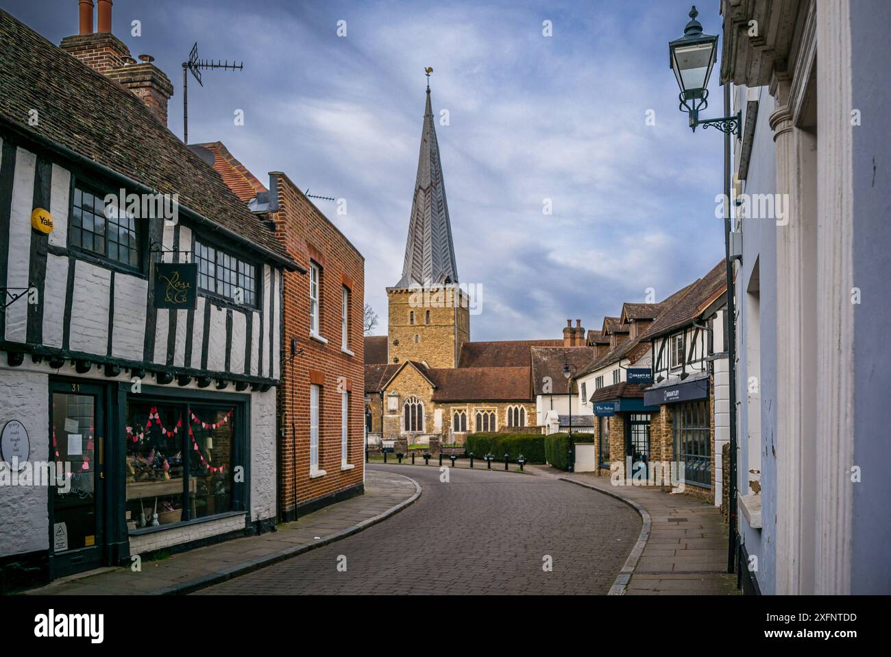 Godalming Town, Surrey, Angleterre. Ville dans les Surrey Hills où vit le député conservateur Jeremy Hunt. Banque D'Images