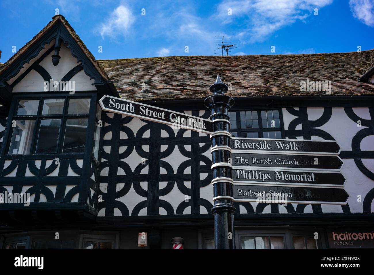 Godalming Town, Surrey, Angleterre. Ville dans les Surrey Hills où vit le député conservateur Jeremy Hunt. Banque D'Images