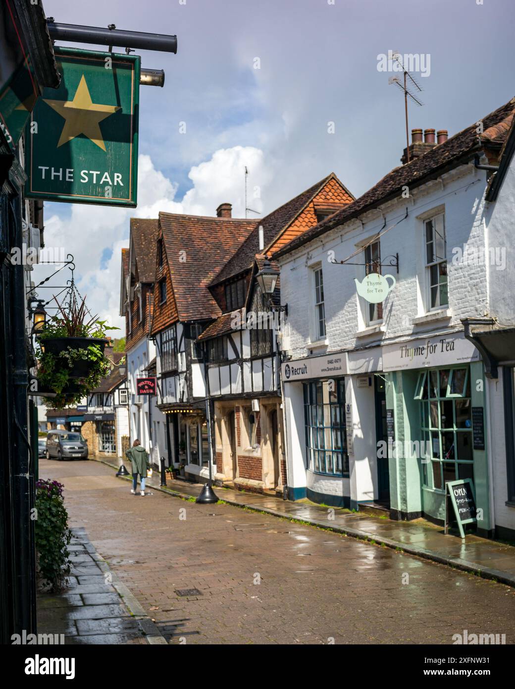 Godalming Town, Surrey, Angleterre. Ville dans les Surrey Hills où vit le député conservateur Jeremy Hunt. Banque D'Images