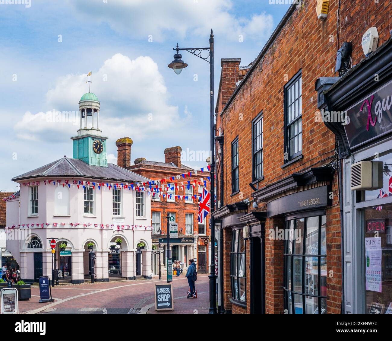 Godalming Town, Surrey, Angleterre. Ville dans les Surrey Hills où vit le député conservateur Jeremy Hunt. Banque D'Images