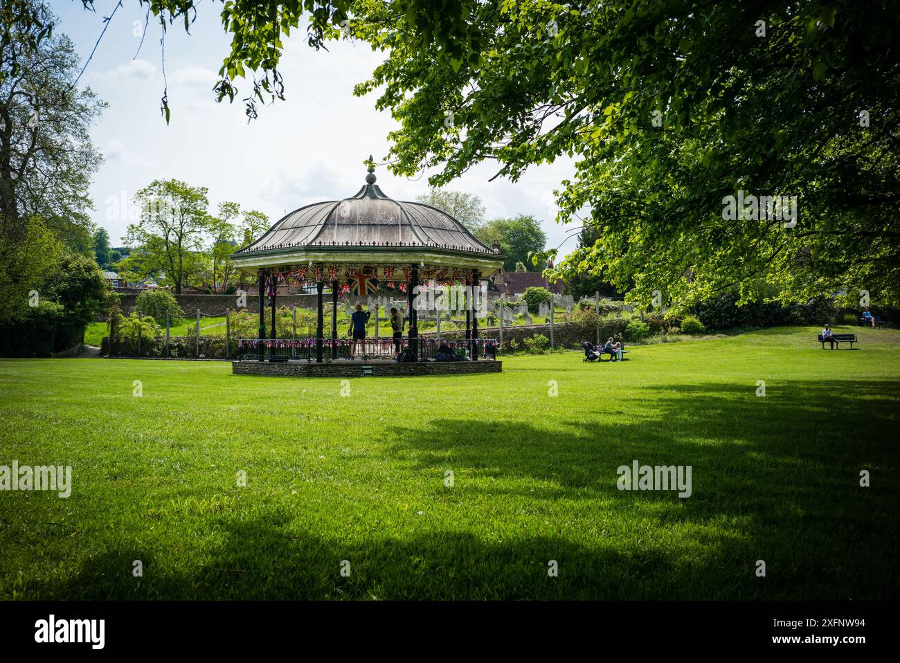 Godalming Town, Surrey, Angleterre. Ville dans les Surrey Hills où vit le député conservateur Jeremy Hunt. Banque D'Images