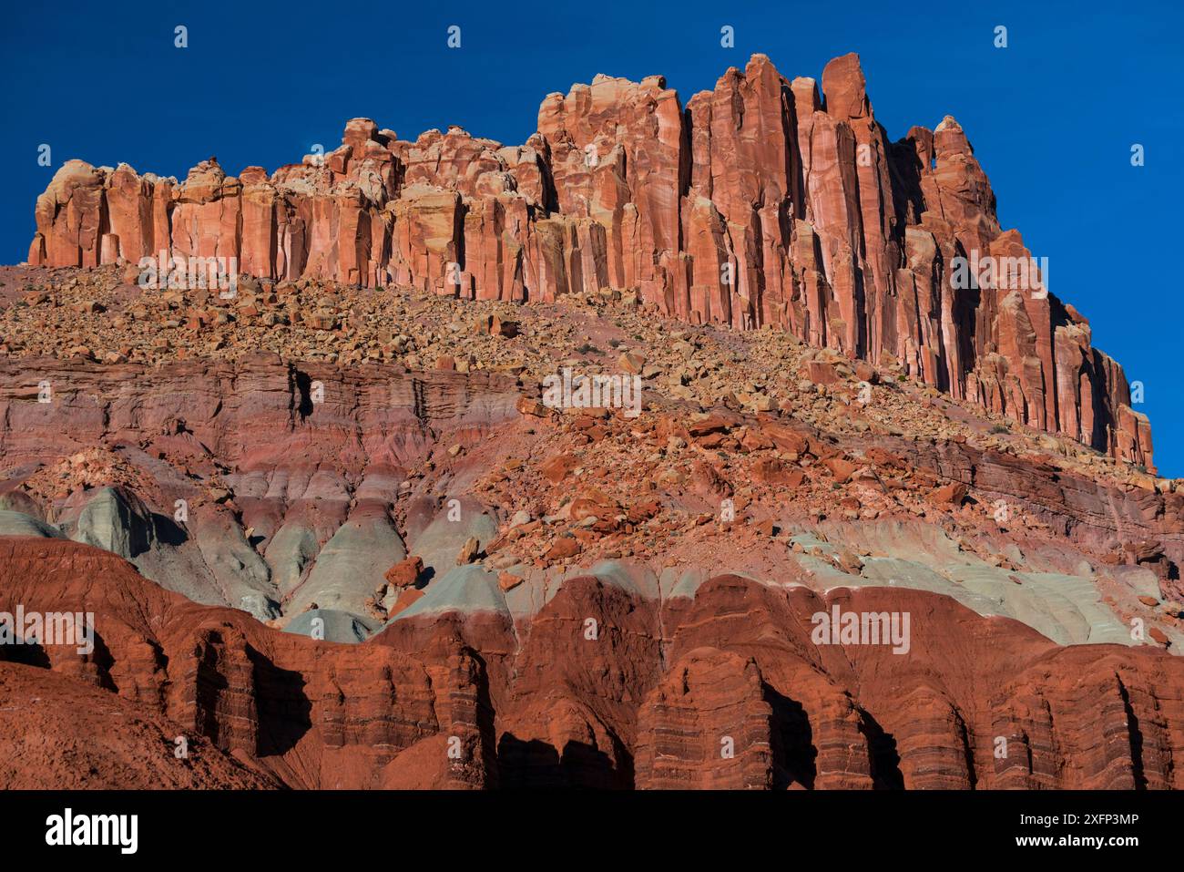 Capitol Reef National Park, de l'Utah State Route 24, Utah, USA, Amérique du Nord, Amérique Banque D'Images