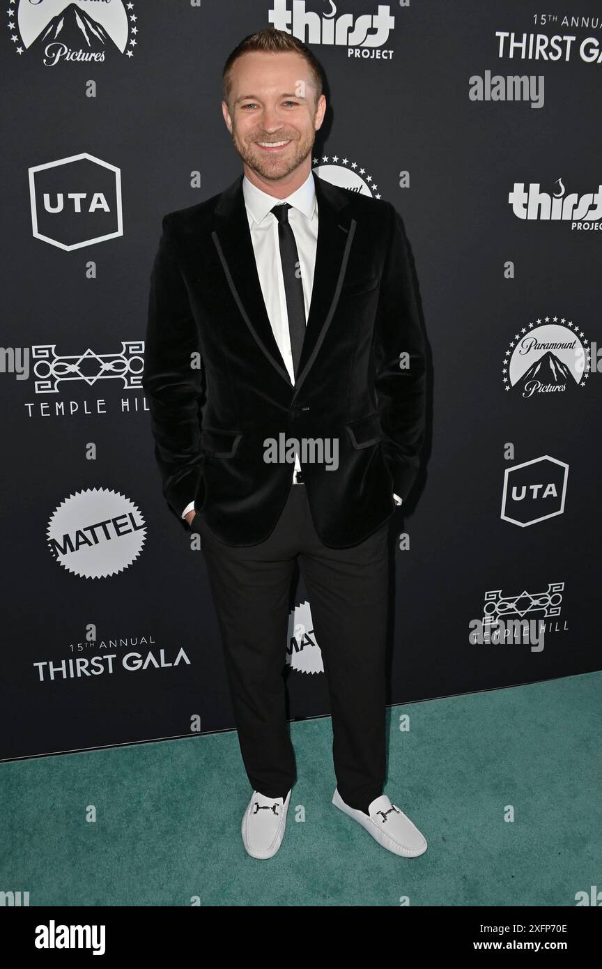 Beverly Hills, CA États-Unis - 18 mai 2022 : Michael Welch assiste au 15e Gala annuel de la soif du projet Thirst. Banque D'Images