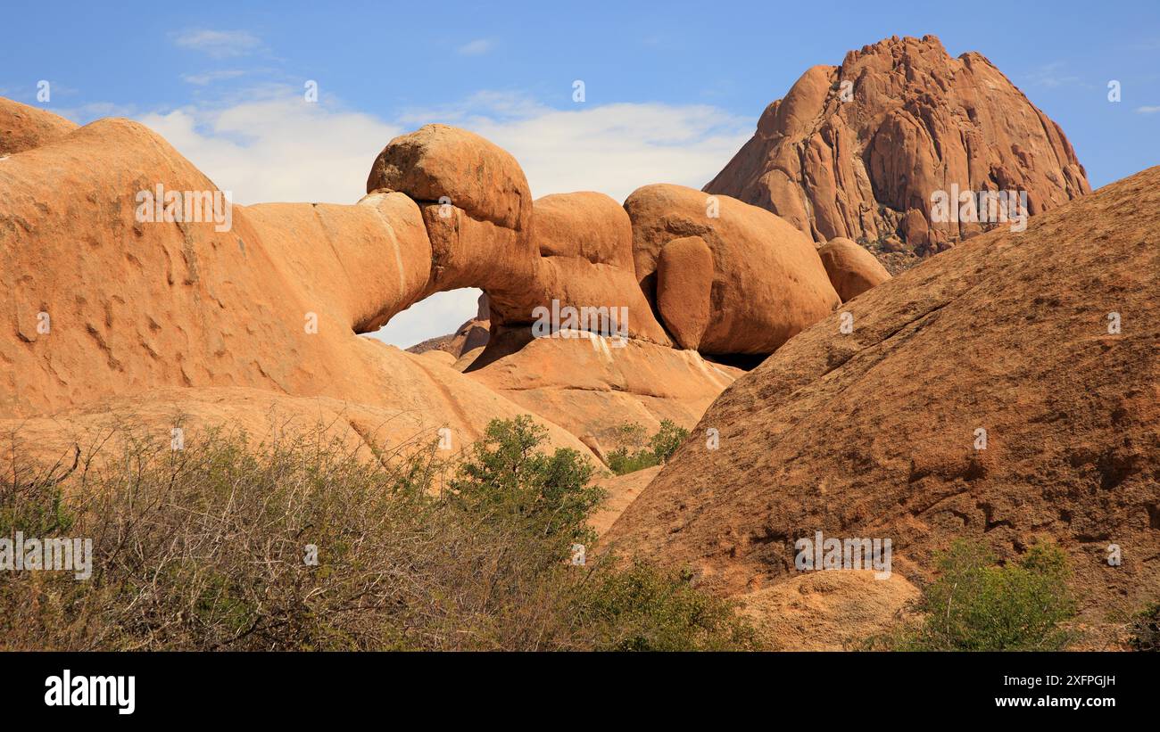 Spitzkoppe en Namibie Banque D'Images