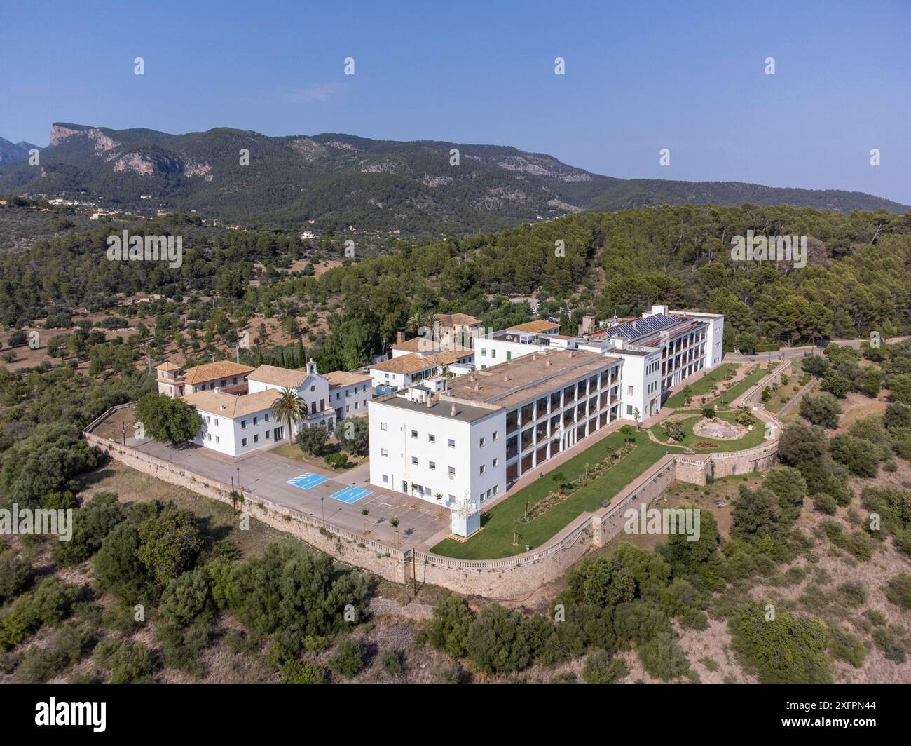 Joan March Hospital., Bunyola, Majorque, Îles Baléares, Espagne Banque D'Images