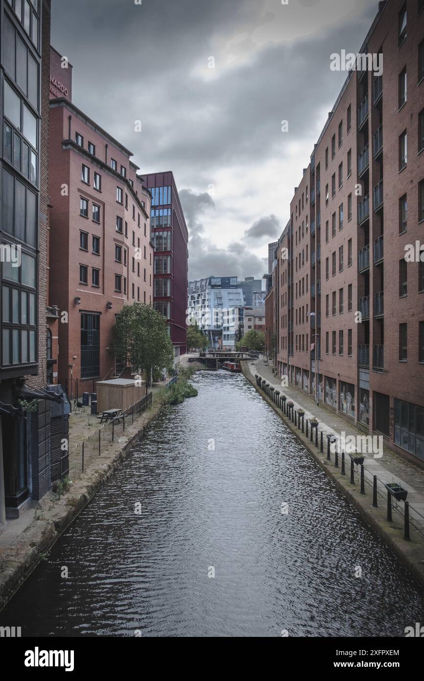 Manchester Shipping canal Banque D'Images