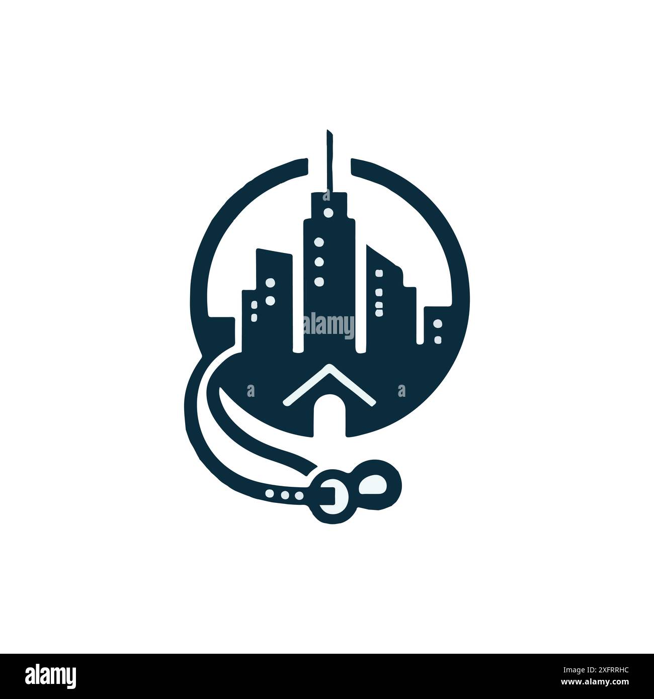 Logo PET Vet Illustration de Vecteur